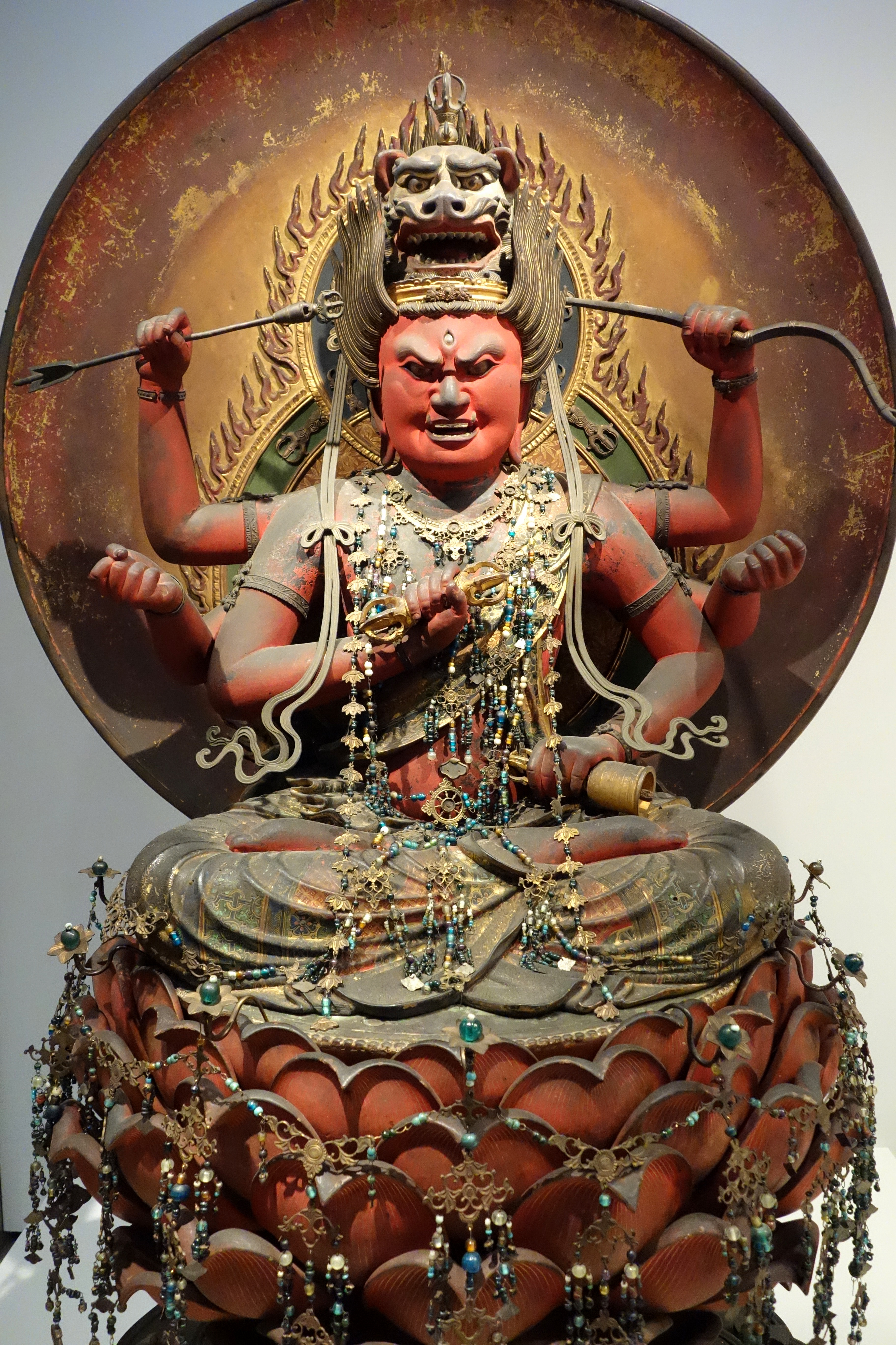 呪物 曰く付き 愛染明王様御神体 恋愛 臨時収入 楽天市場】インテリア 雑貨 置物 Standard 愛染明王(あいぜんみょう