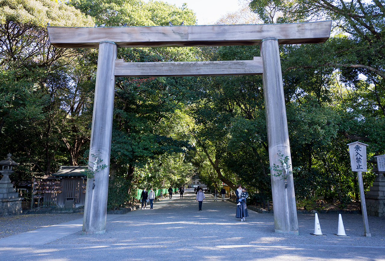 西門の鳥居