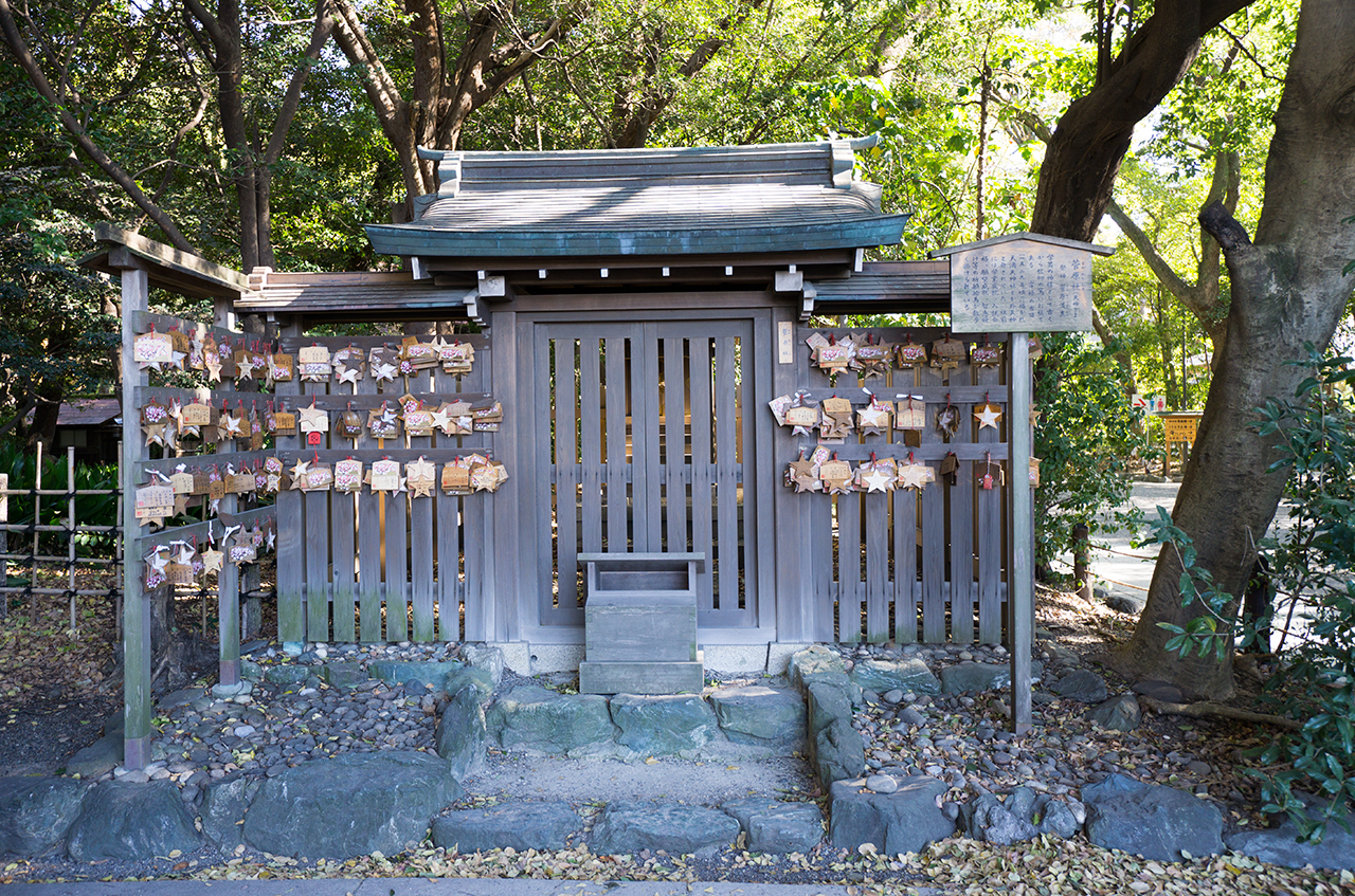 菅原社 門と社殿