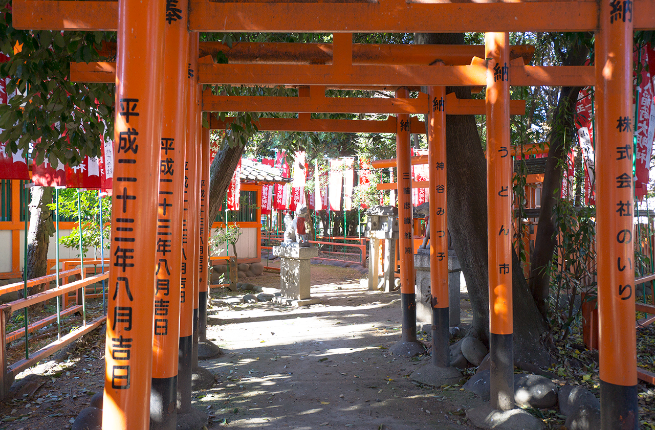 真清田神社 三八稲荷 千本鳥居