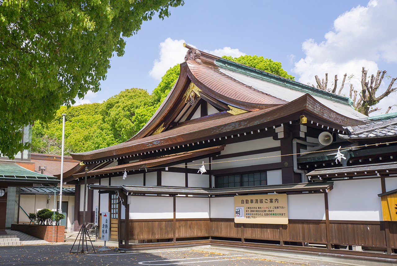 真清田神社 神楽殿