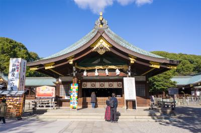 真清田神社 真清田神社 拝殿