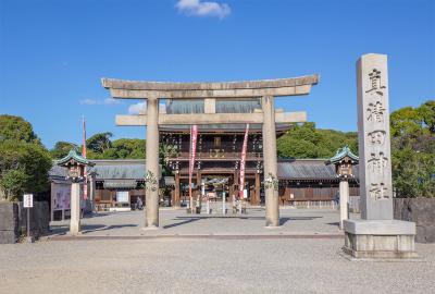 真清田神社 真清田神社 大鳥居
