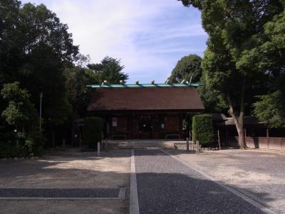 岡田神明社 拝殿