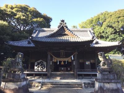老津神社 拝殿