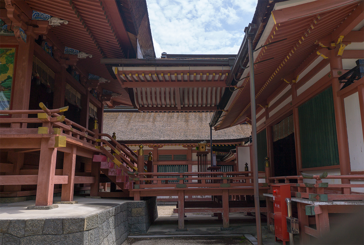 津島神社 釣殿