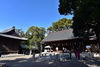 安久美神戸神明社 拝殿