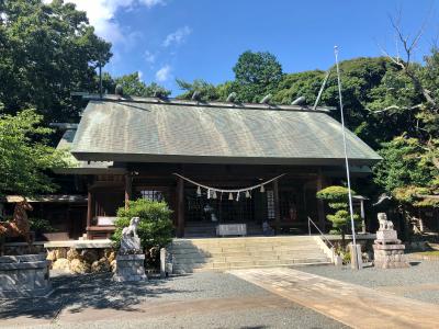 大岩神明社 拝殿