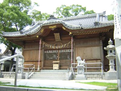 長草天神社 拝殿