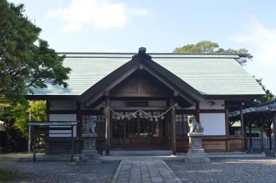 神明社 拝殿