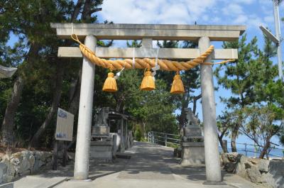 日間賀神社 鳥居