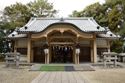 漆部神社 拝殿
