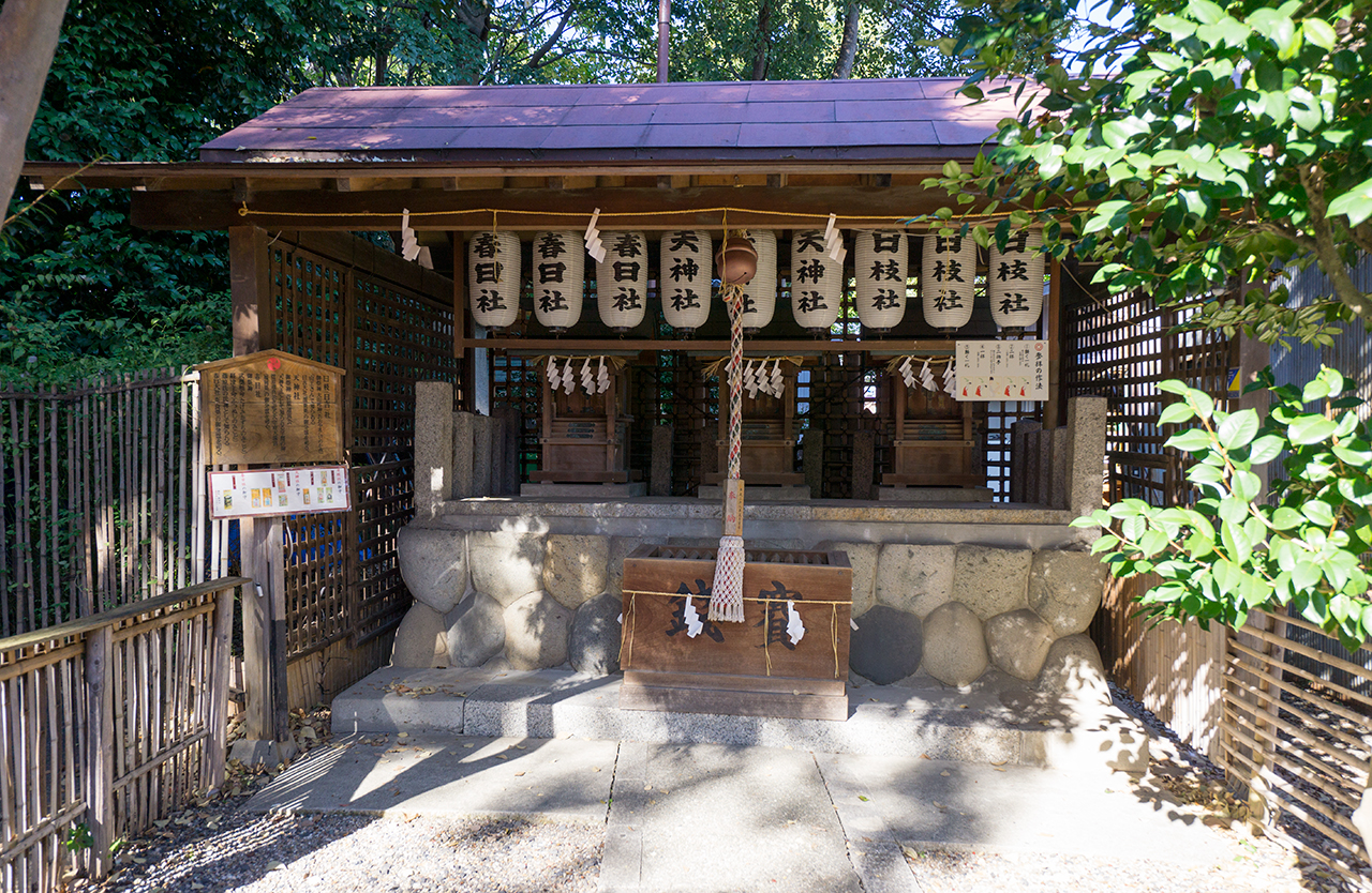 日枝社・天神社・春日社 全体