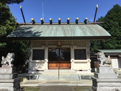 平川神明社 拝殿