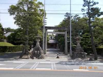 牟呂神富神明社 拝殿