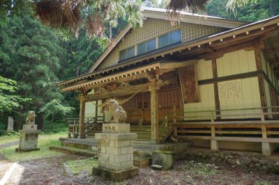 月山神社 拝殿