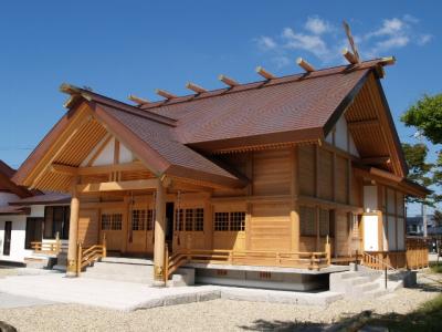 土崎神明社 拝殿