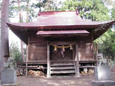 松舘菅原神社 拝殿