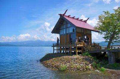 漢槎宮(浮木神社) 拝殿