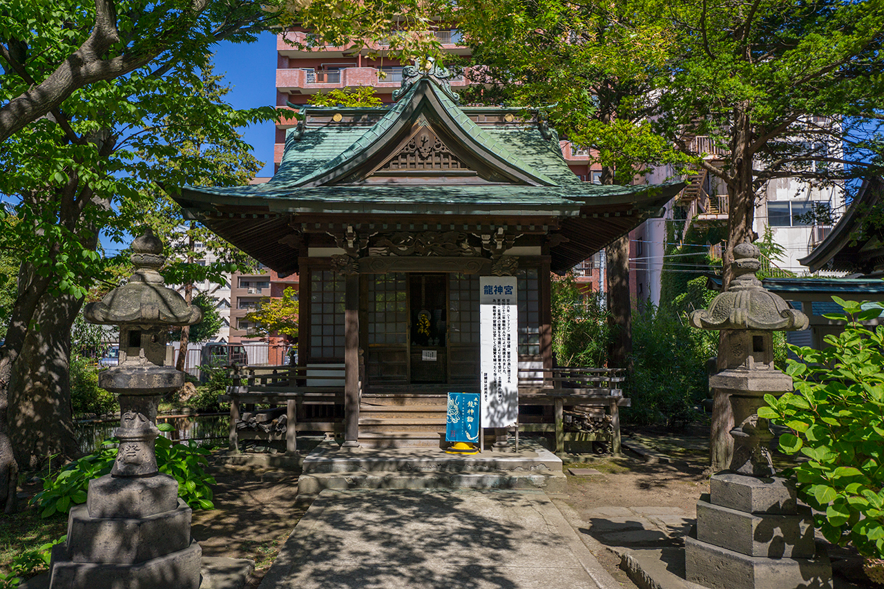 善知鳥神社 善知鳥龍神宮 拝殿