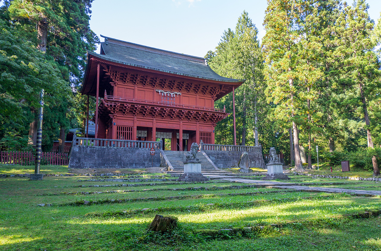 楼門 斜め