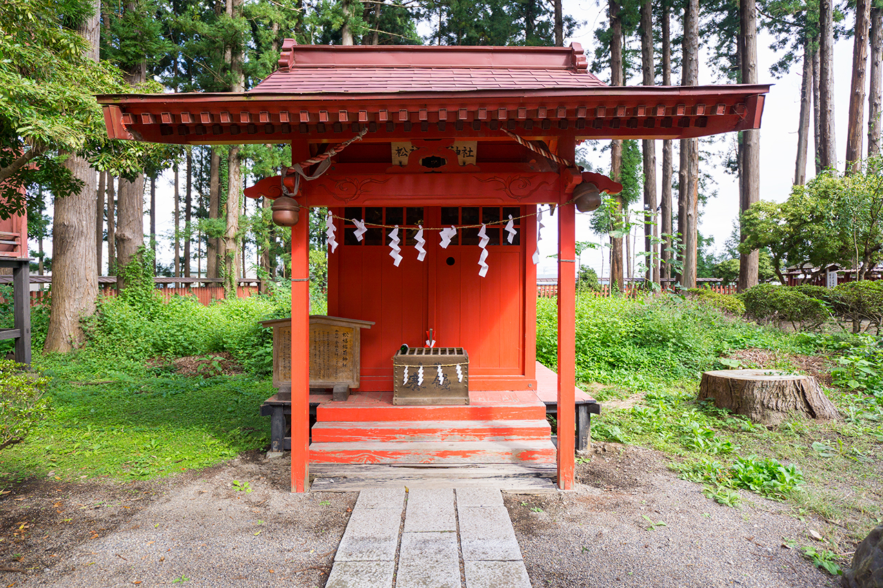 松福稲荷神社 社殿