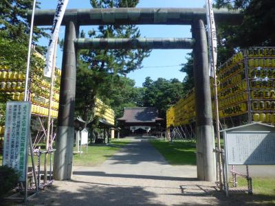 青森県護国神社 拝殿