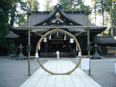 香取神宮 大祓の茅の輪