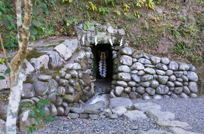 安房神社 お水取り
