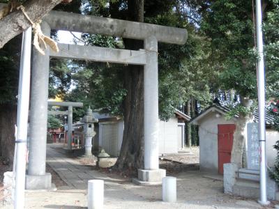 神明社 鳥居