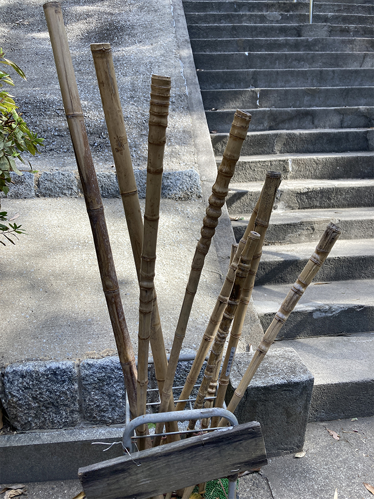 階段用の杖