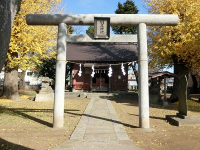 羽黒神社 鳥居と拝殿