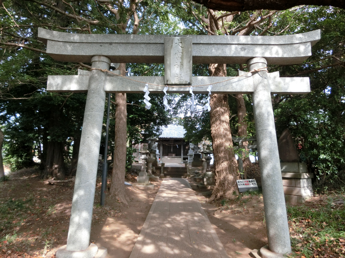 鳥居と拝殿