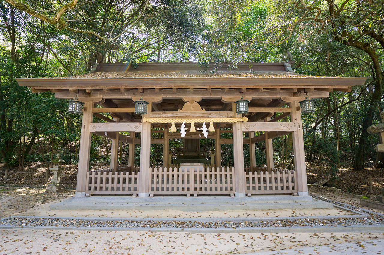 葛城神社・祓殿神社・伊予国総社 拝殿