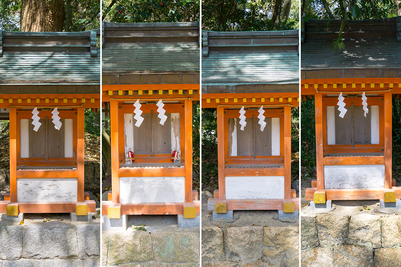 石神社・稲荷神社・地神社・院内荒神社 社殿