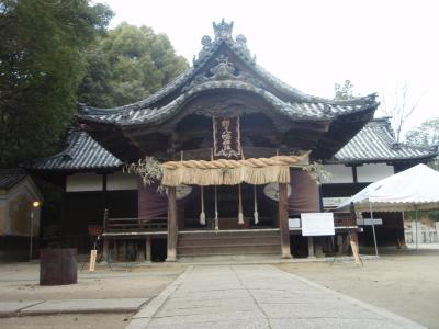 朝日八幡神社 拝殿