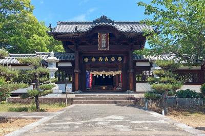 松山神社 拝所