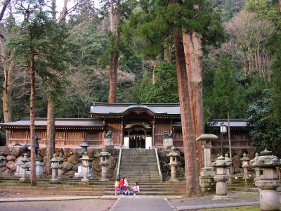 大瀧神社・岡太神社 下宮（里宮）拝殿