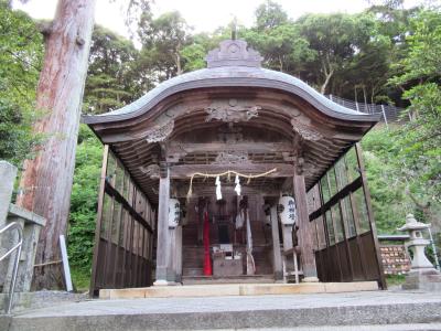 宇波西神社 拝殿