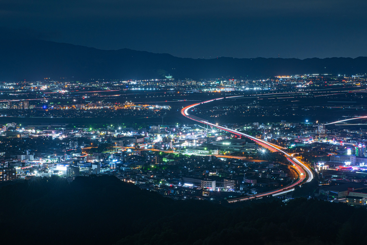 高良大社からの夜景