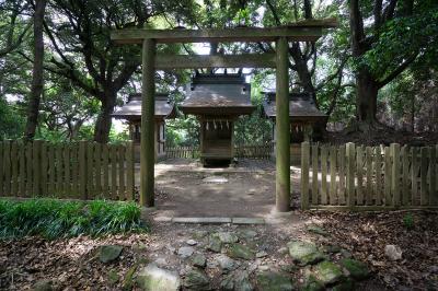 高良大社 伊勢御祖神社 鳥居と社殿