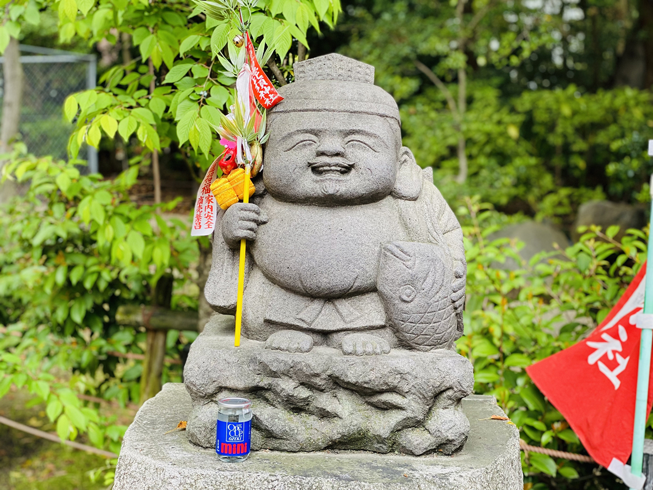 三日恵比須神社 えびす像