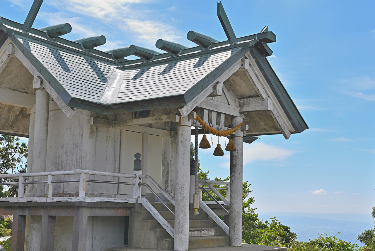 竈門神社 上宮
