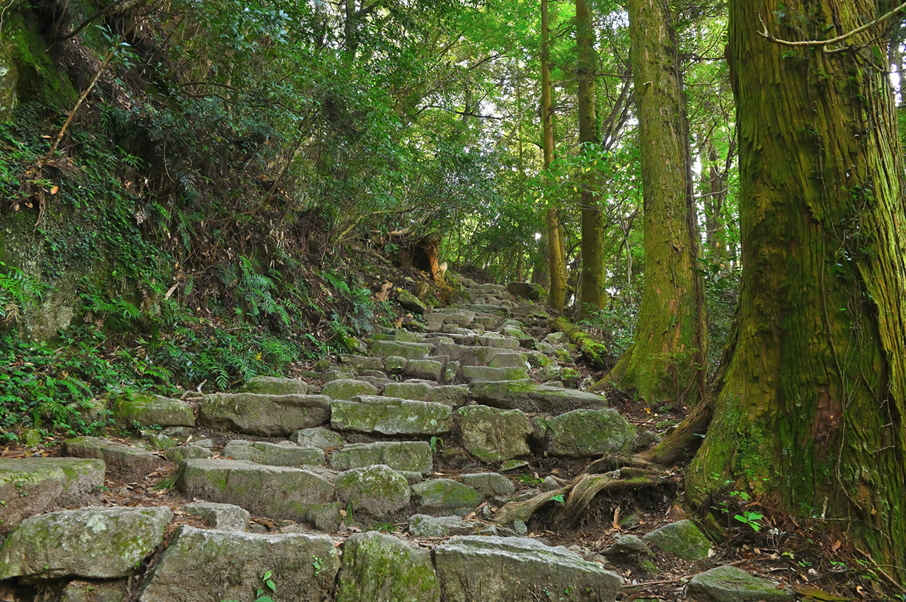 宝満山 登山道