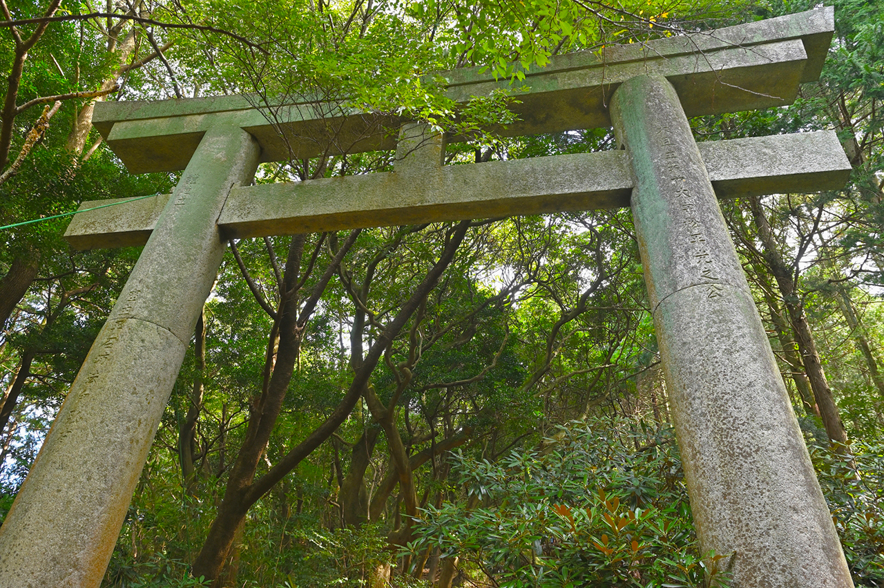 竈門神社 一の鳥居