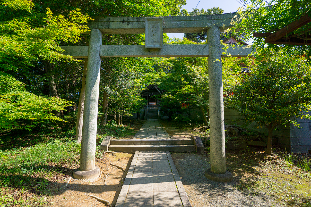 武内神社の鳥居