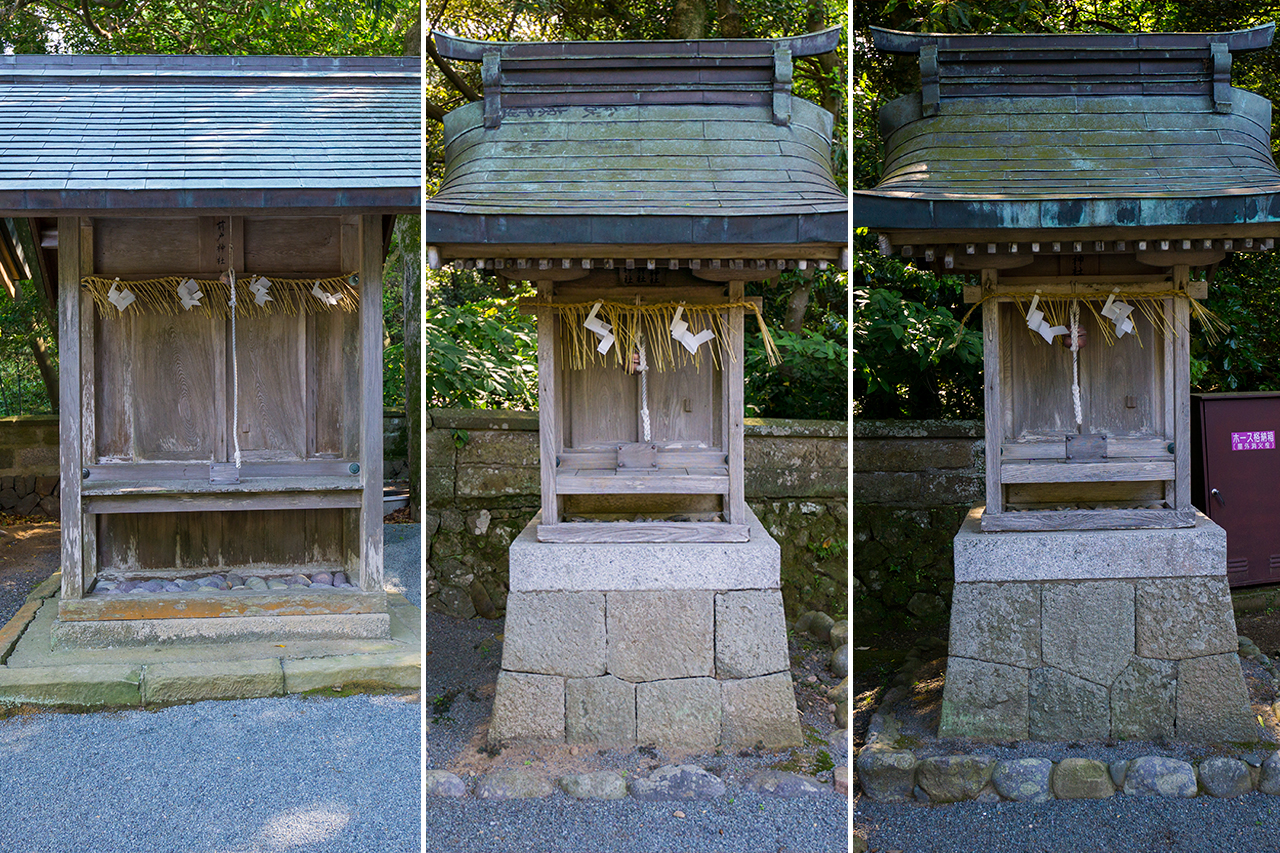 前戸神社・年所神社・御嶽神社 社殿