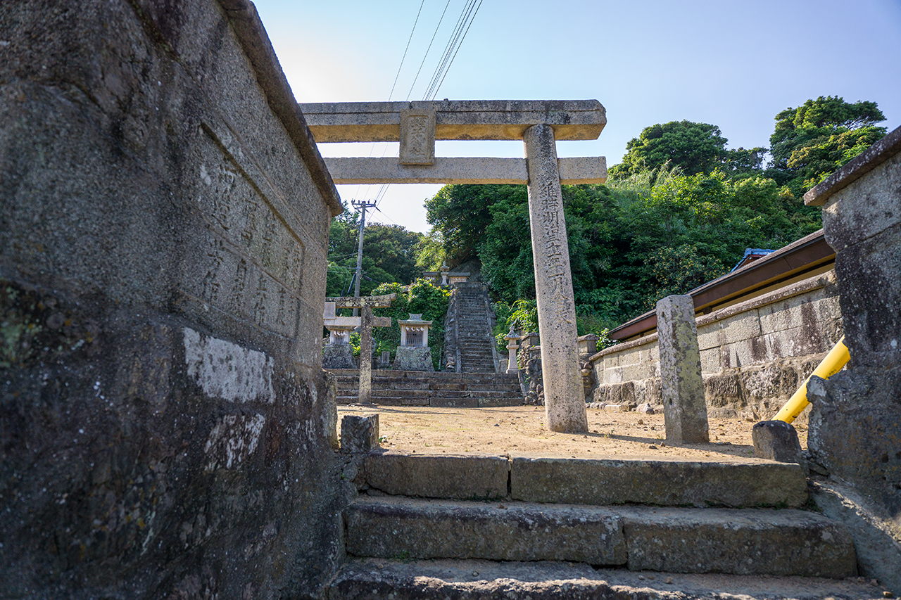 牽牛神社の鳥居