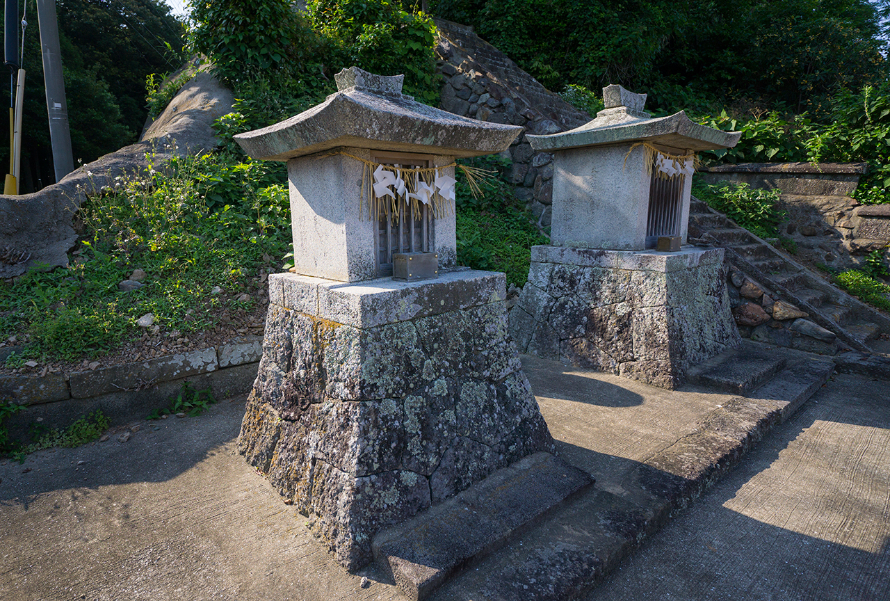須賀神社と恵比寿神社 社殿