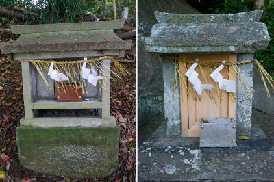 宗像大社 中津宮 織女神社・牽牛神社 社殿